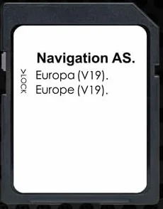 Scheda SD Navigazione GPS Europa v19 ECE 2024 2025 32 GB compatibile SEAT Discovery Media 2 MIB2 Navigation AS