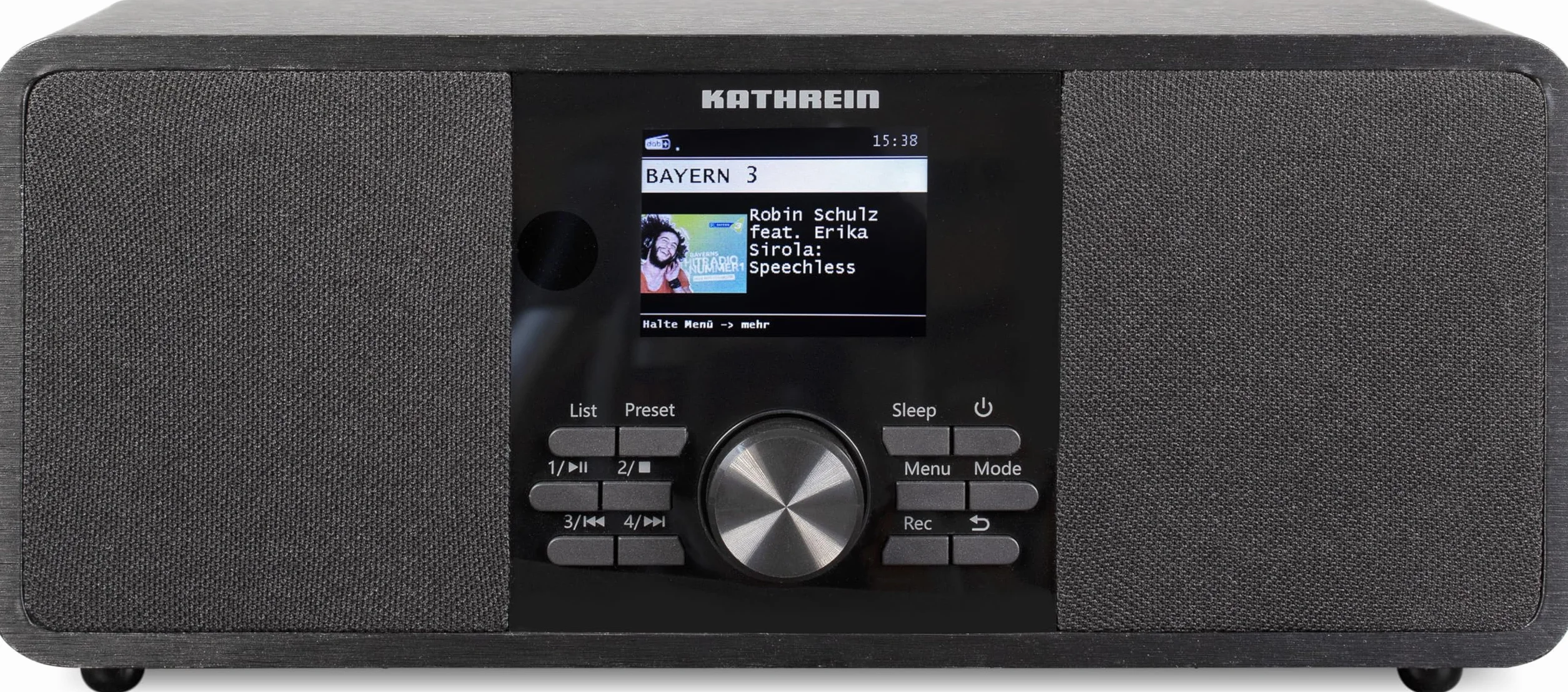 KATHREIN DAB+ link S12 Radio DAB+ Internet Stereo 2×15 W Bluetooth Nero