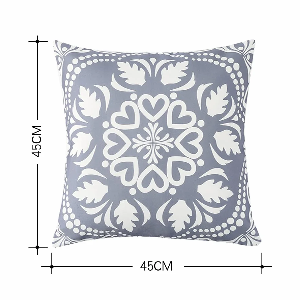 Copricuscino impermeabile per esterni, per panchina, cuscino esterno, cuscini decorativi moderni, 45,7 x 45,7 cm