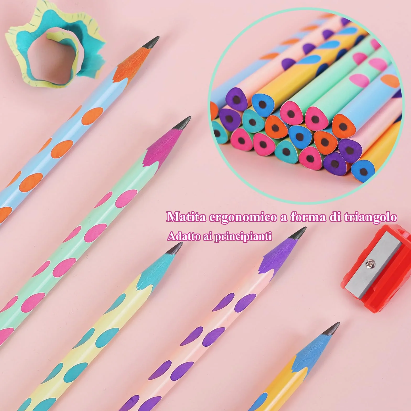 32 Pezzi Matite Colorate con Topper Animali Gadget Compleanno Bambini