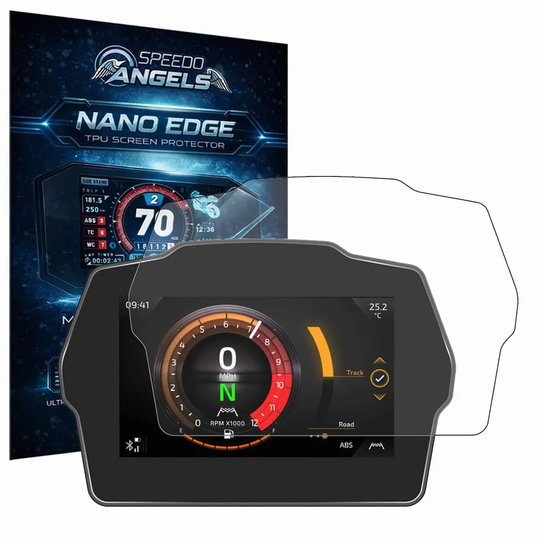 Speedo Angels NANO EDGE Pellicola proteggi schermo per SPEED TRIPLE 1200 RS (2021-) Ultra Trasparente