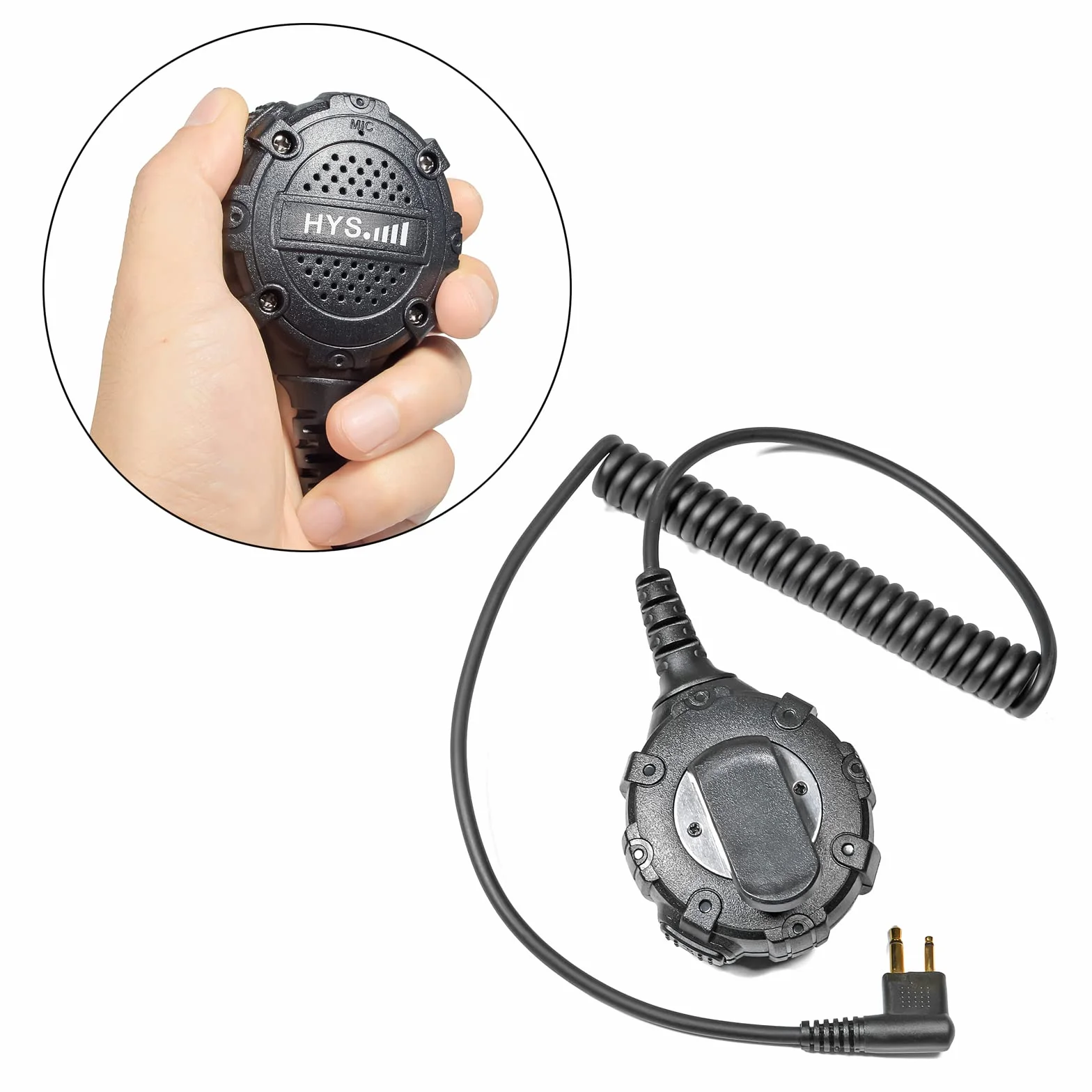 Motorola CP040 CP140 GP300 CLS1110 Walkie Talkie Microfono Altoparlante Palmare