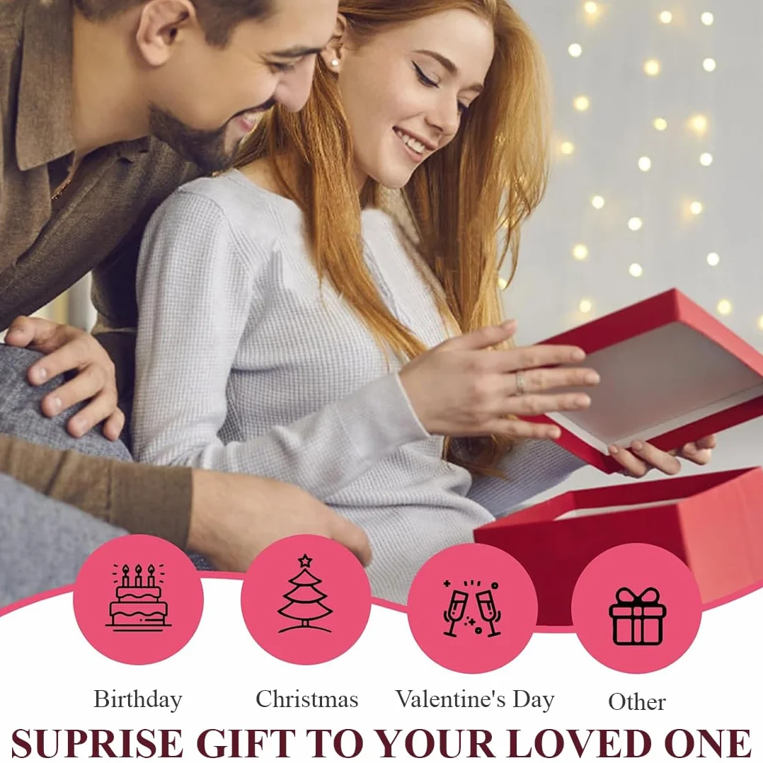 Supporto Kindle Magnético a Cuore con Impugnatura e Stand Piegabile per Smartphone/Tablet/Kindle