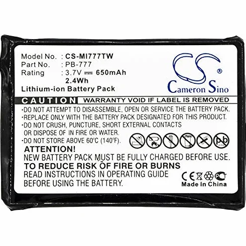 Bateria kompatybilna z Midland 777 PMR446+ PB-777 3.7V 650mAh