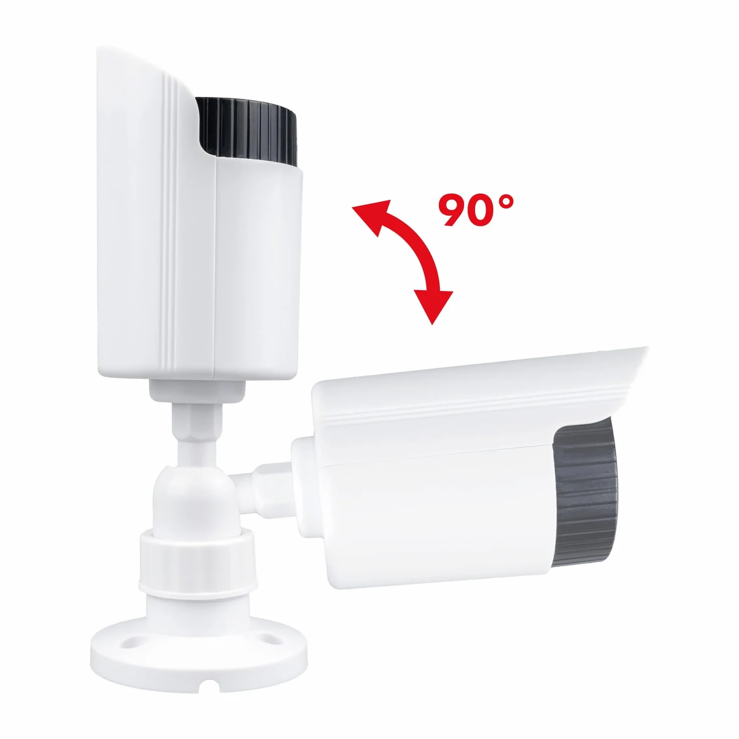 Maclean IR1800 Telecamera finta lampeggiante LED IP44 Staffa regolabile esterni interni