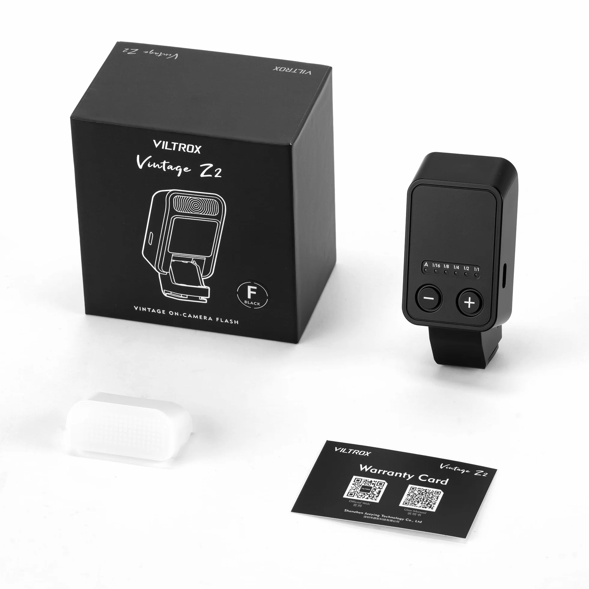 VILTROX Flash TTL Mini Retro per Fujifilm, Speedlite Tascabile Pieghevole, 10 Ws, USB-C Ricaricabile (Z2-F)