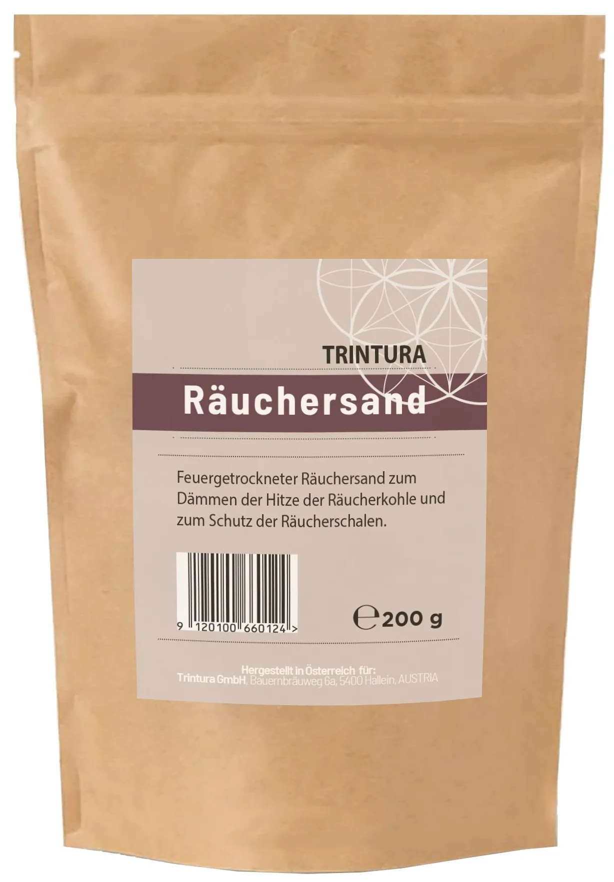Sabbia per Affumicatura, 200 g, Fine per Affumicare, da Fuoco