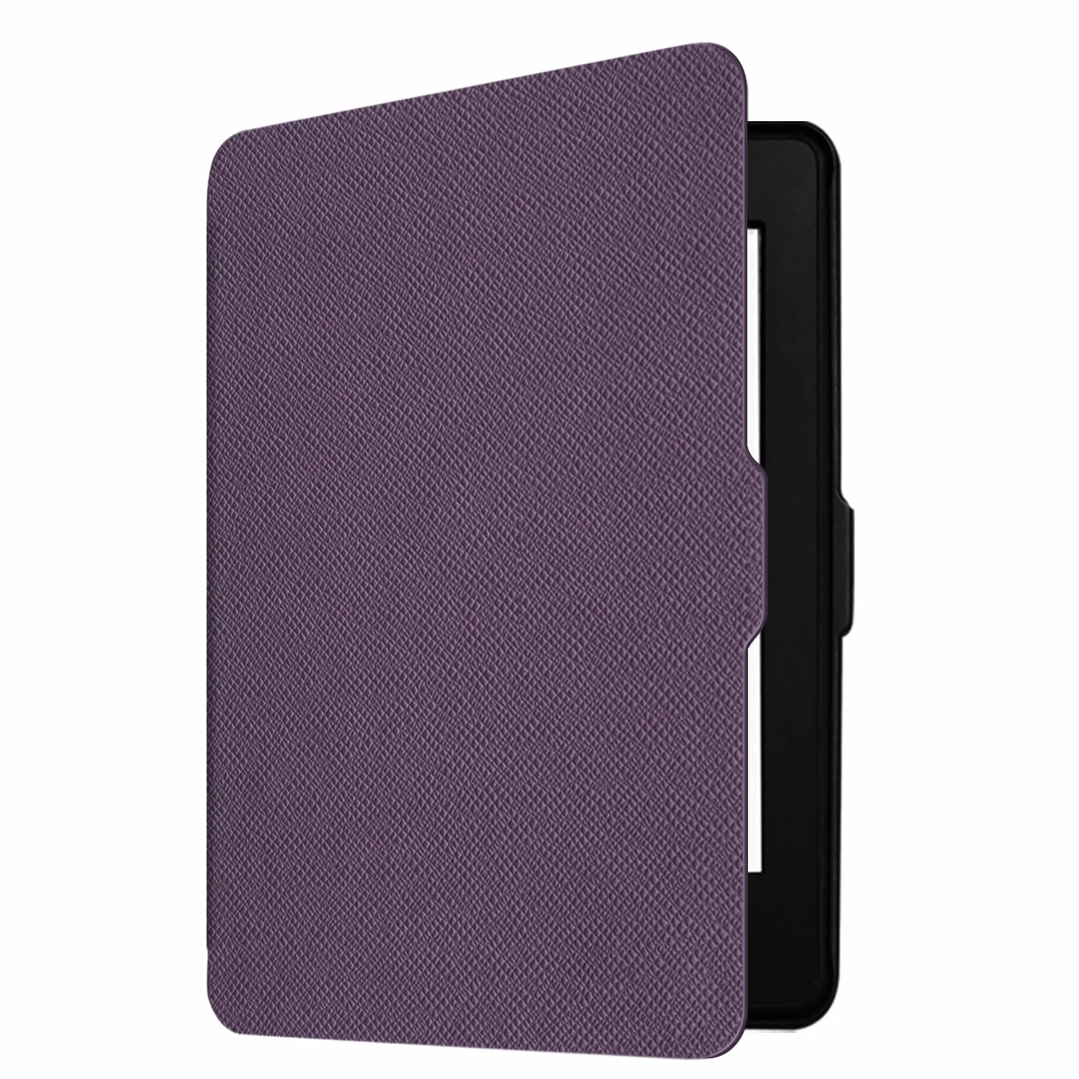 FINTIE Custodia per Kindle Paperwhite 6" 2012-2017 Modello EY21 DP75SDI, Cover Sottile Leggero con Auto Sveglia/Sonno, Viola