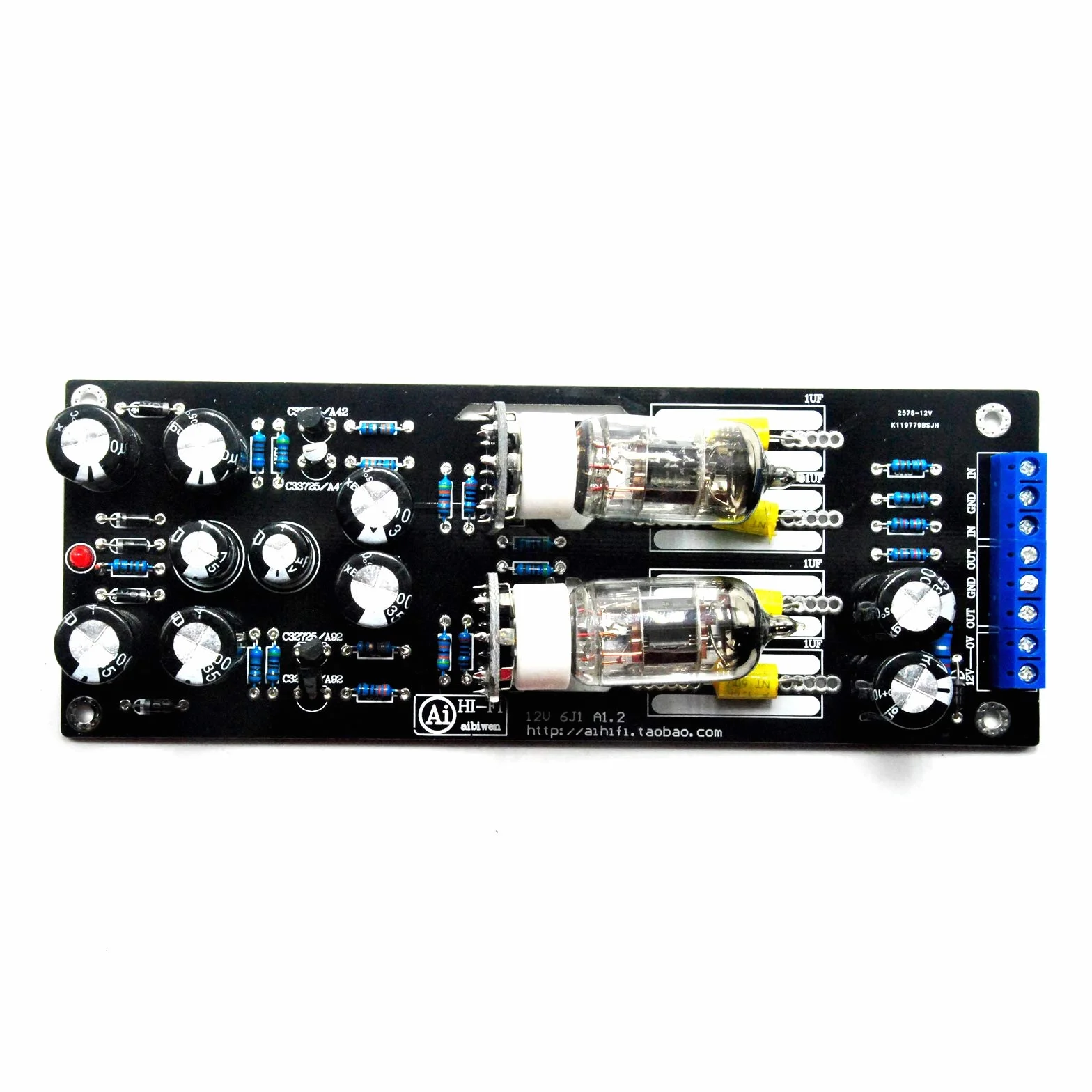 Valvola Preamplificatore Tubo Kit Assemblato Scheda Audio Fidelity musicale 6J1