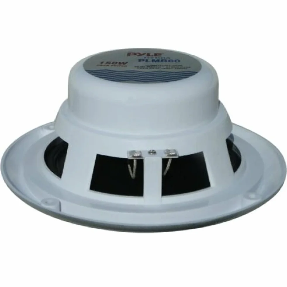 PYLE PLMR60W 18 cm 180 mm diffusori a doppio cono impermeabili 75 watt RMS 150 watt max bianchi