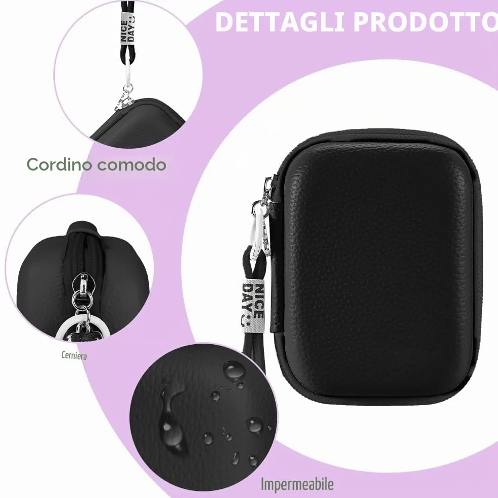 Custodia per Fotocamera Digitale Compatibile con Sony ZV-1, Ricoh GR, Casio ZR1000, Canon G7, Panasonic ZS110