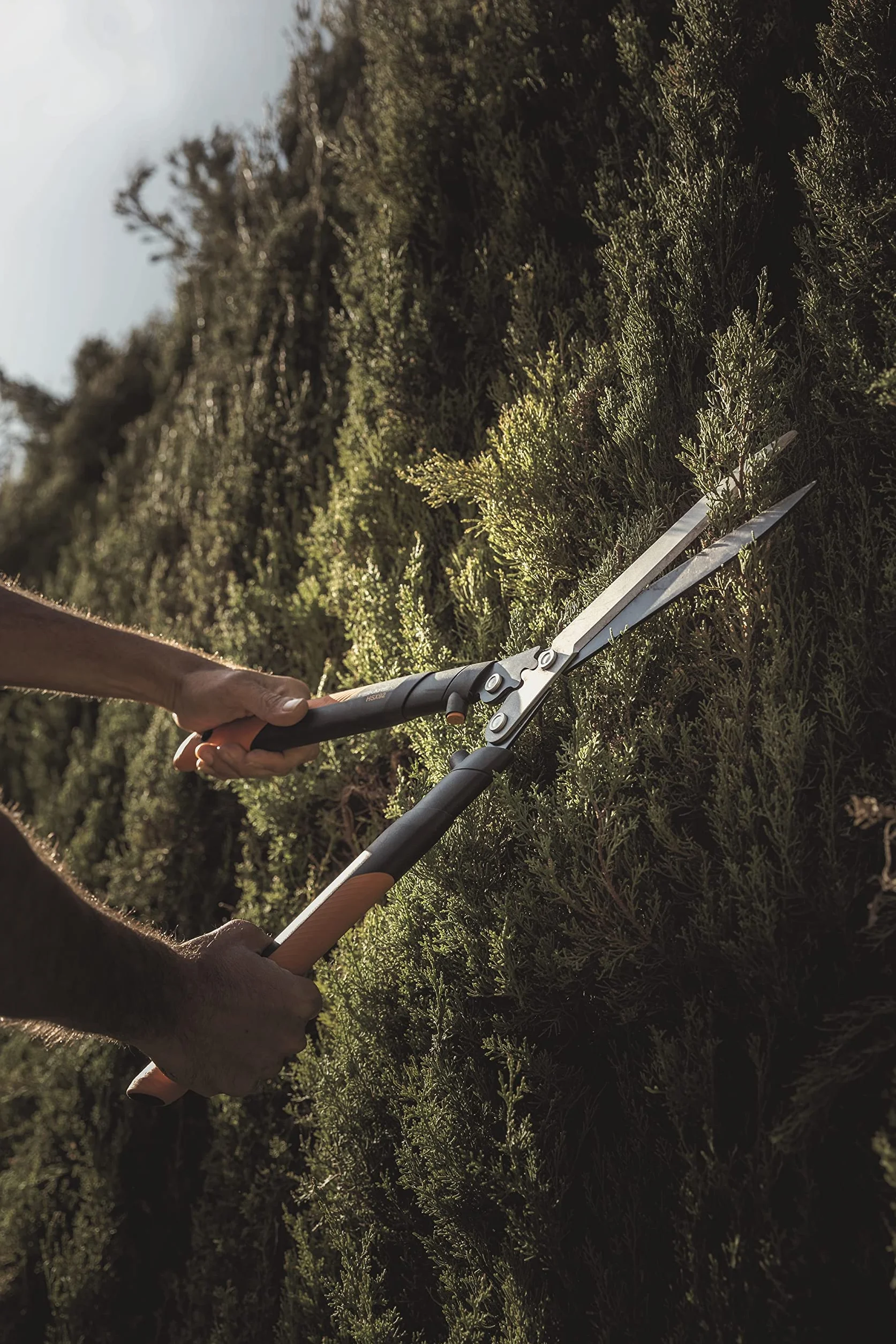 Fiskars Cesoie per siepi PowerGear X 63 cm Acciaio Antiaderente