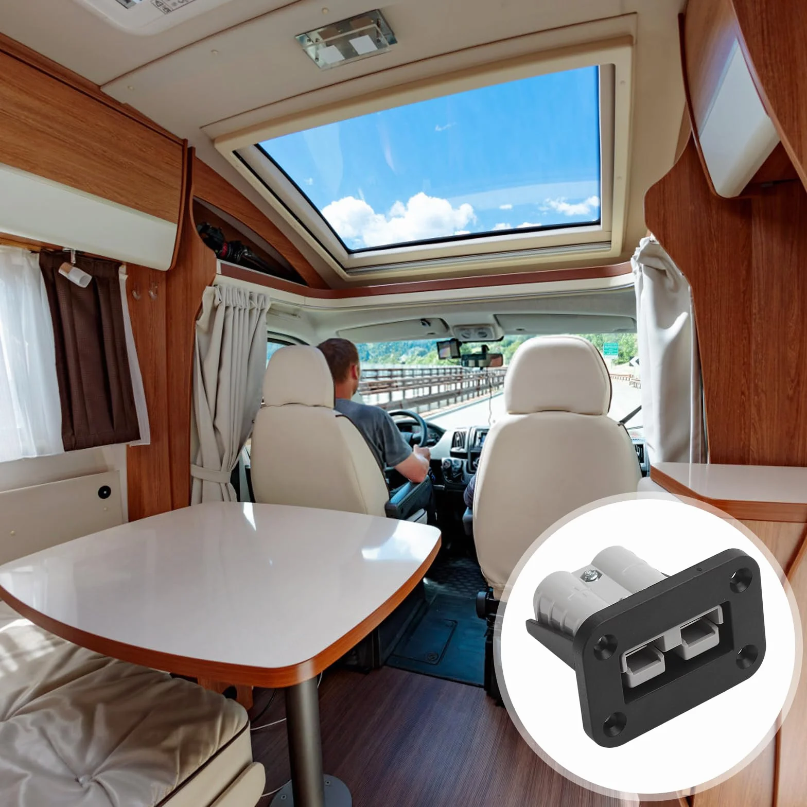 Anderson SB50 Connettore 50 A 2 pezzi per batteria