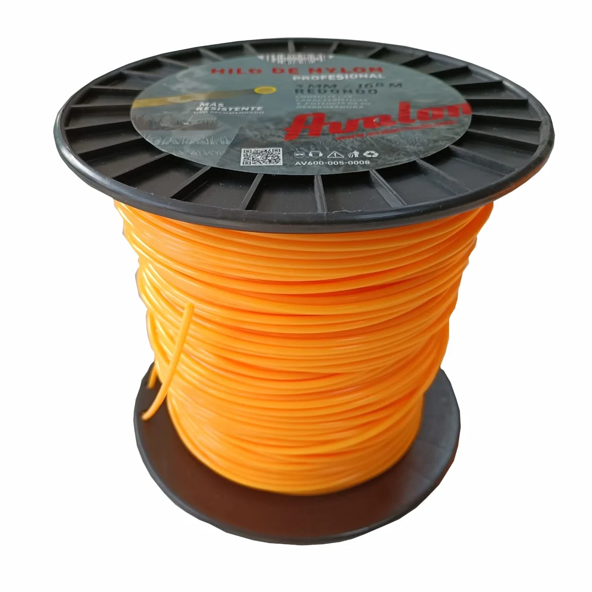 Avalon - Filo Rotondo in Nylon Universale per decespugliatore e Tosaerba (3 mm x 168 m)