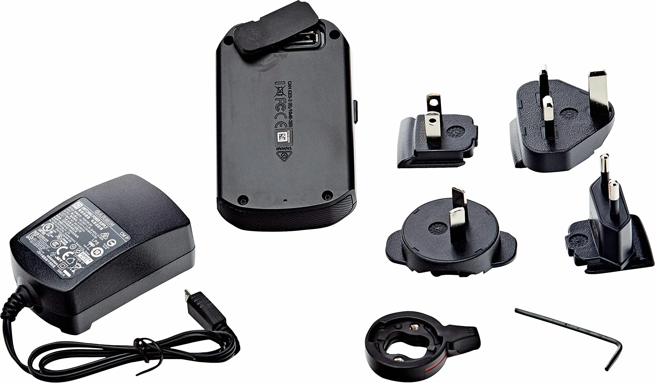 Garmin Charge Power Pack, Batteria esterna per Ciclocomputer Edge, Nero