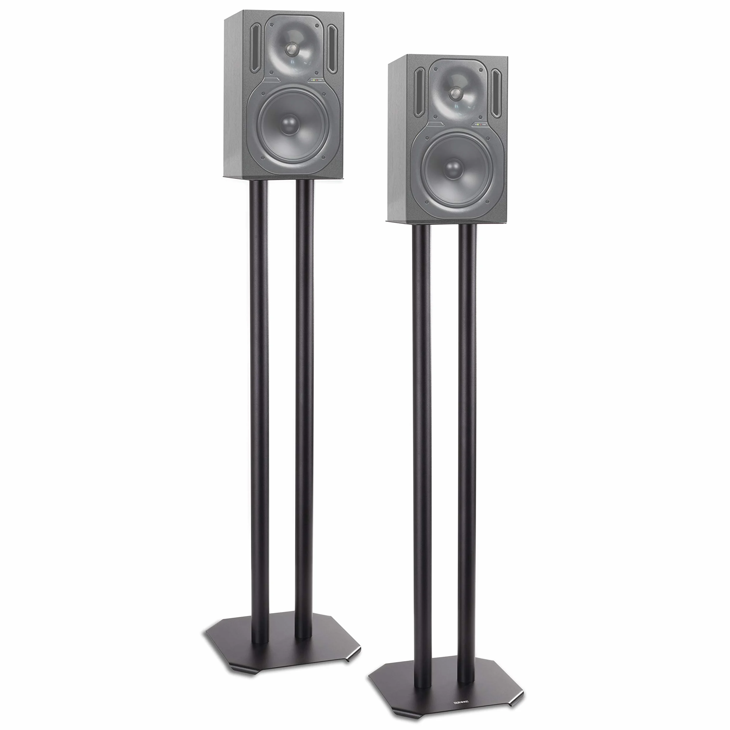 Duronic SPS1022 Supporti per casse acustiche 80 cm Altoparlanti da terra Antivibrazione Hi-Fi Stereo Home Cinema