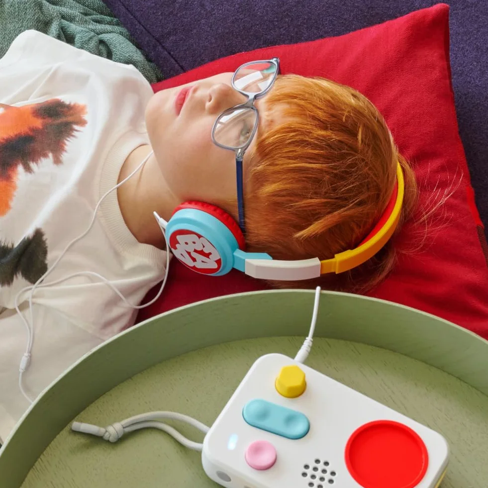 FABA Dudun Cuffie con cavo regolabili pieghevoli per bambini 85dB limitazione suono