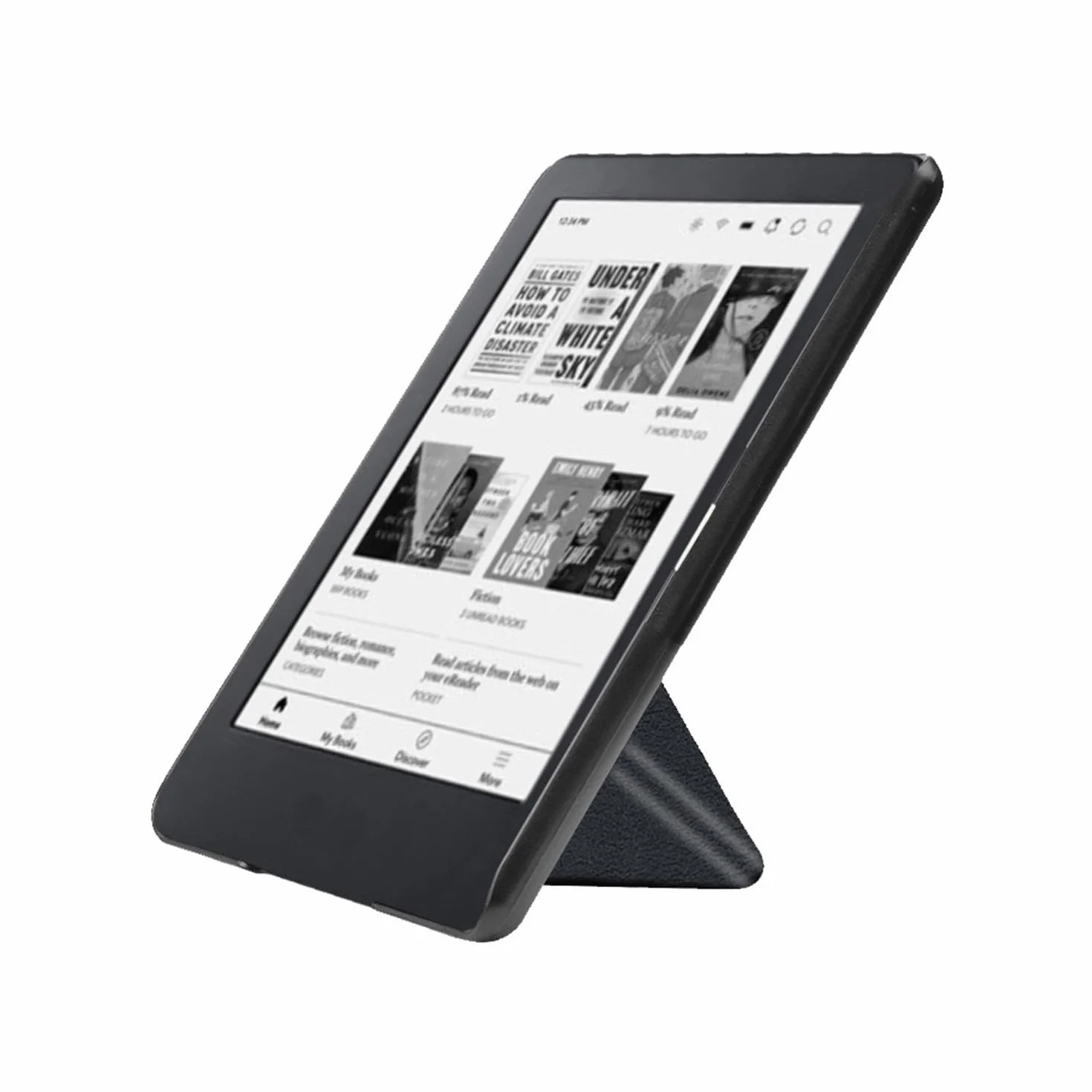 Custodia KOBO Clara Colour Cover Antiurto 6" Lettore eBook con Supporto Pieghevole (Verde)