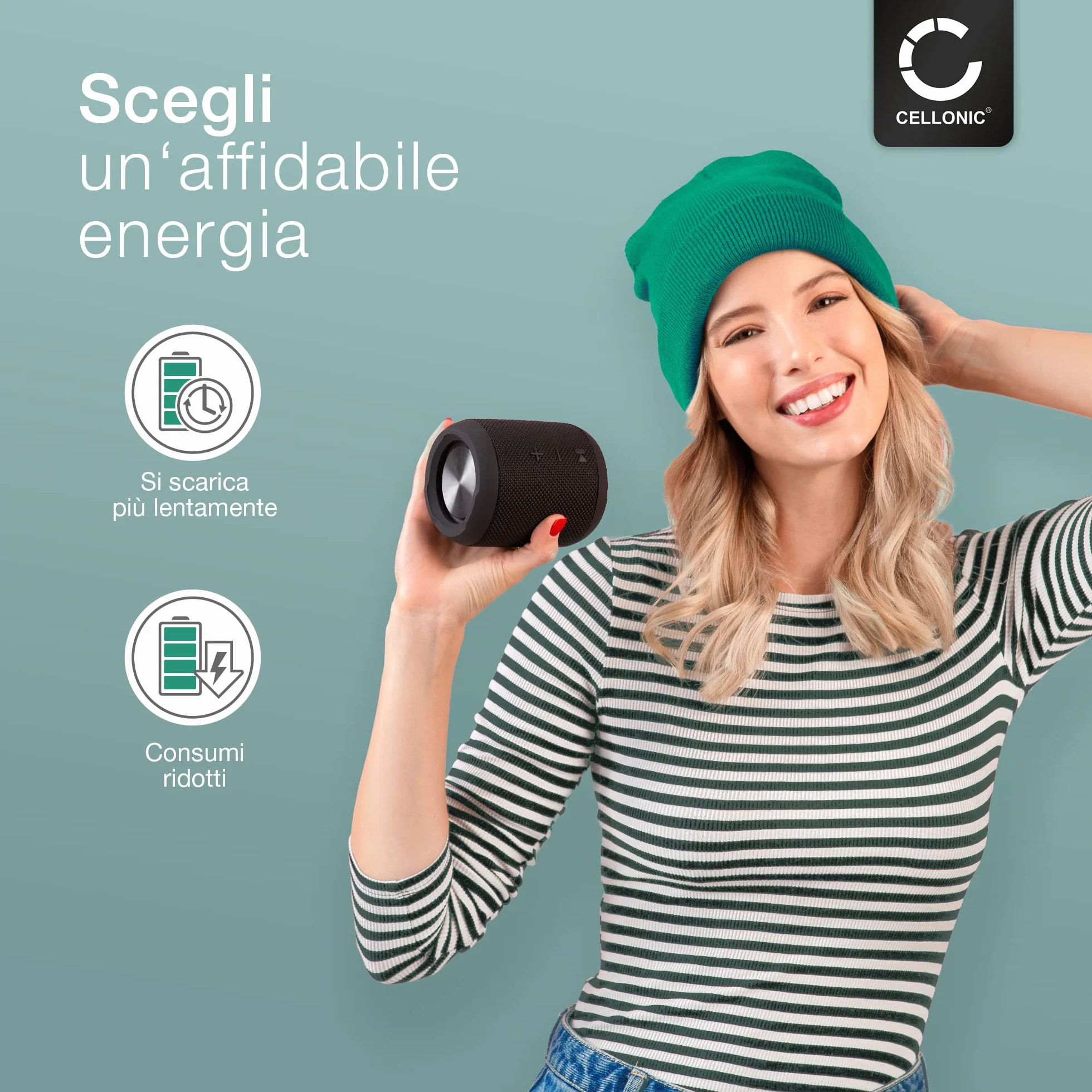 CELLONIC Batteria per Altoparlante Compatibile JBL Flip 4 3000mAh 3.7V Set Strumento