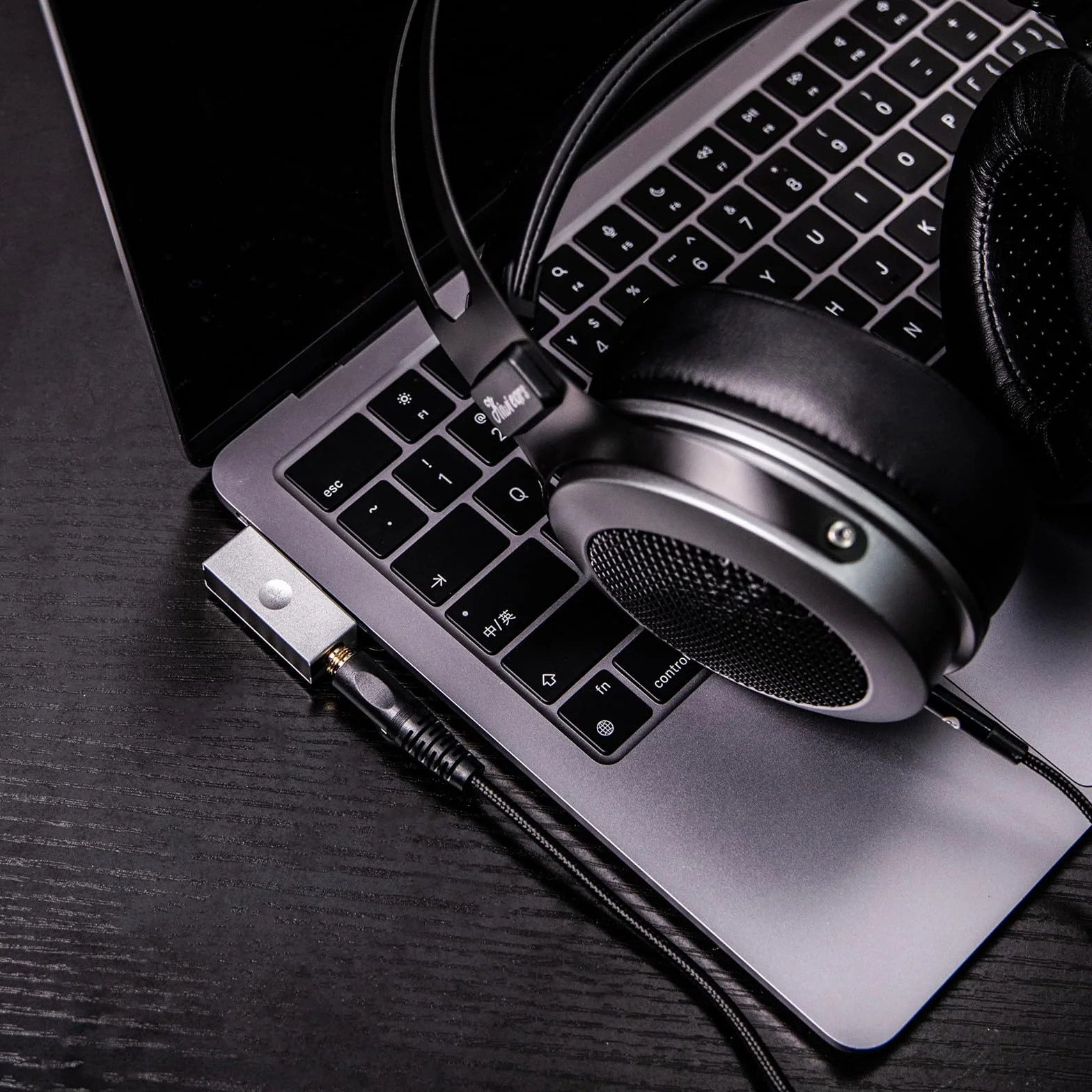 Kiwi Ears Allegro Mini Portable DAC USB C na 3,5/4,4 mm, 32bit/384 kHz, amplificatore per cuffie HiFi (Argento)