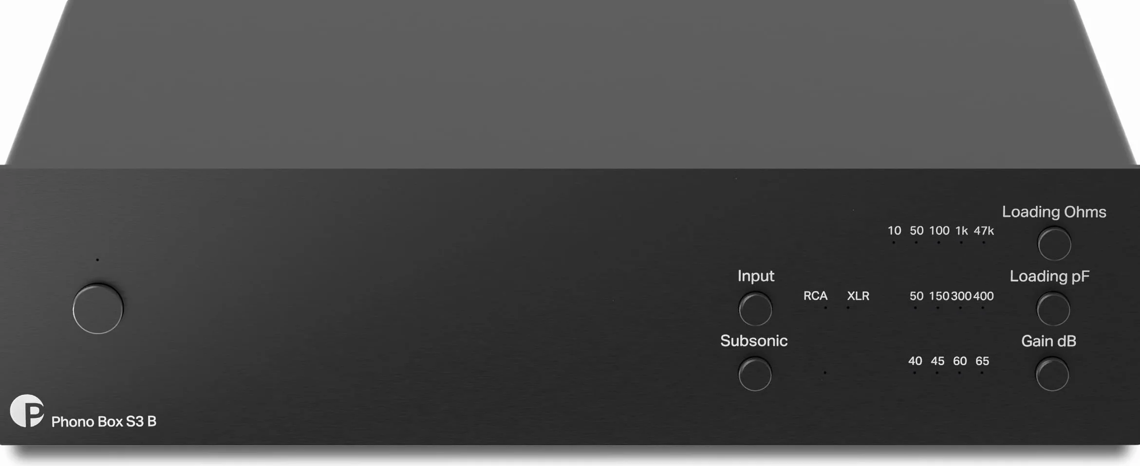 Phono Box S3 B Preamplificatore fonofilo simmetrico Nero