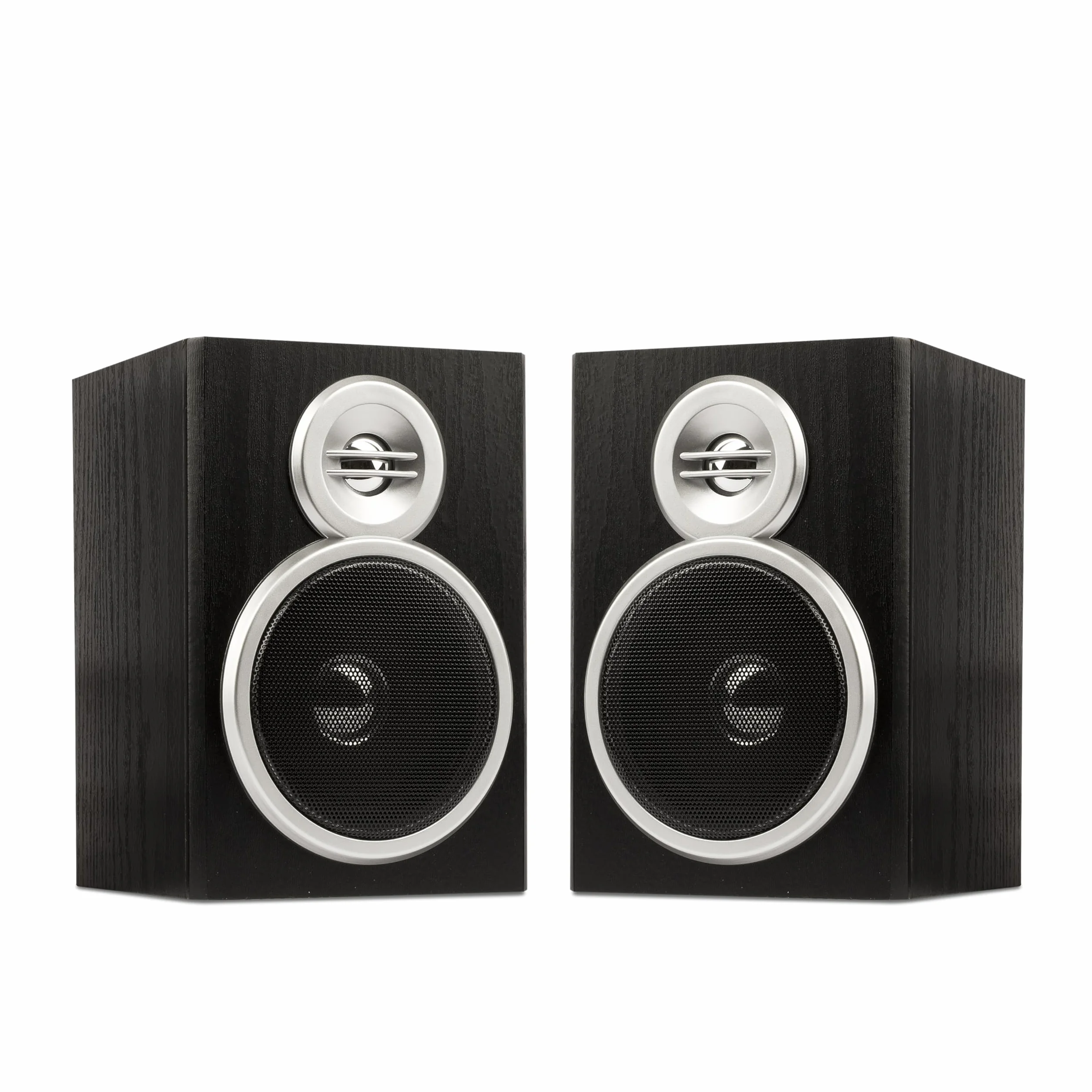 Trevi TT 1072 DAB Giradischi Vintage 25W 3 Velocità CD USB AUX-IN Cassette Radio Digitale Stereo All-in-One Encoding Nero