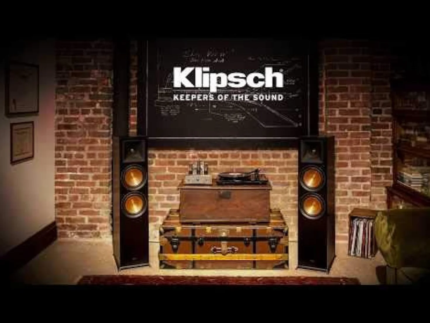 Klipsch RP-500SA altoparlante 75 W Nero