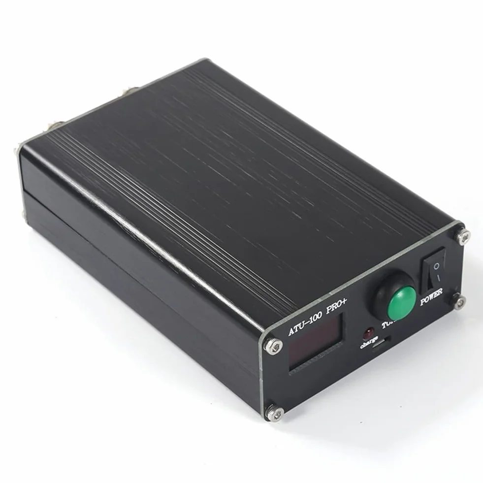 Sintonizzatore D'Antenna Automatico ATU-100 PRO+ 1.8-55Mhz 0.96 Pollici Ricaricabile ABS
