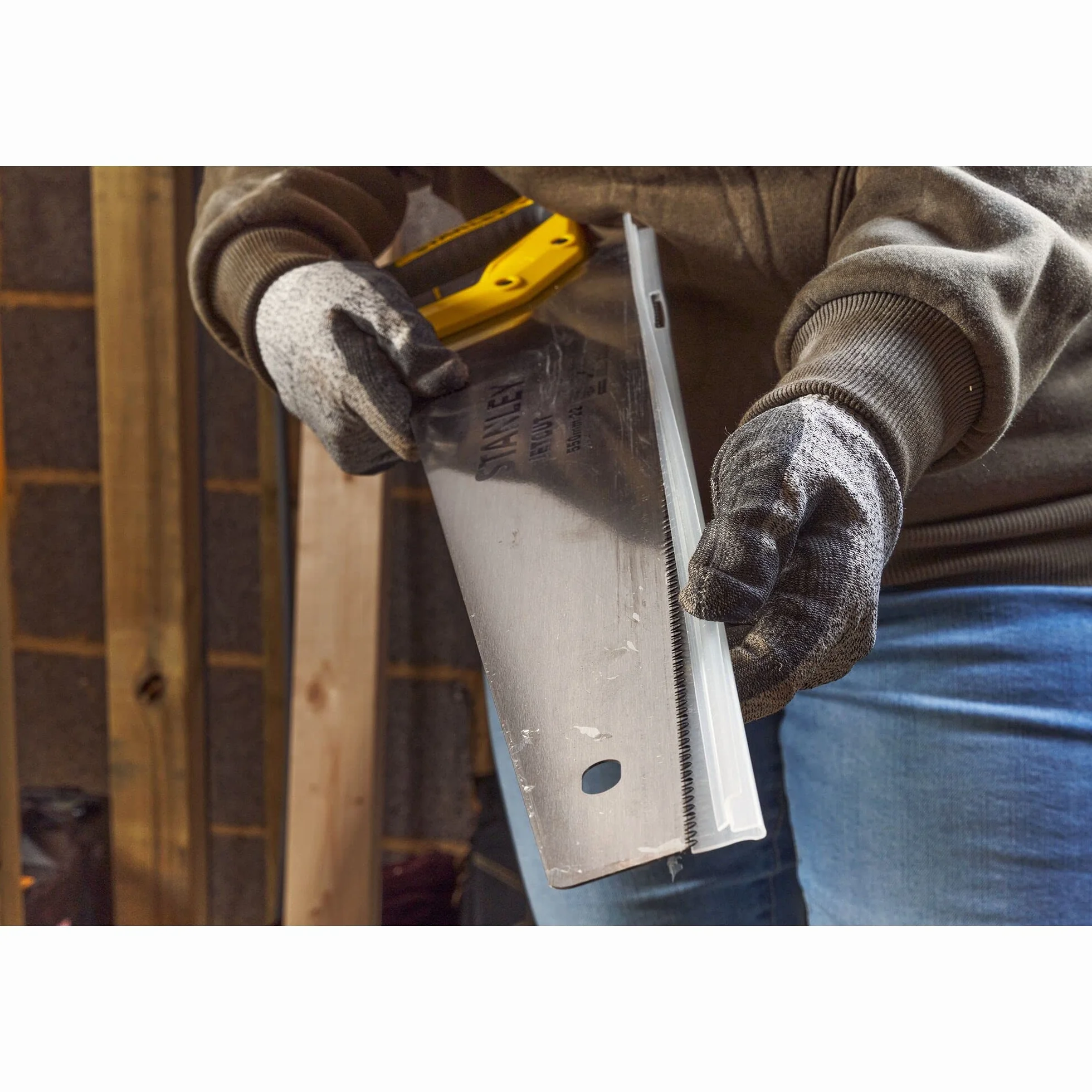 STANLEY 2-15-244 Sega a Mano Jet Cut Fine, 550 mm