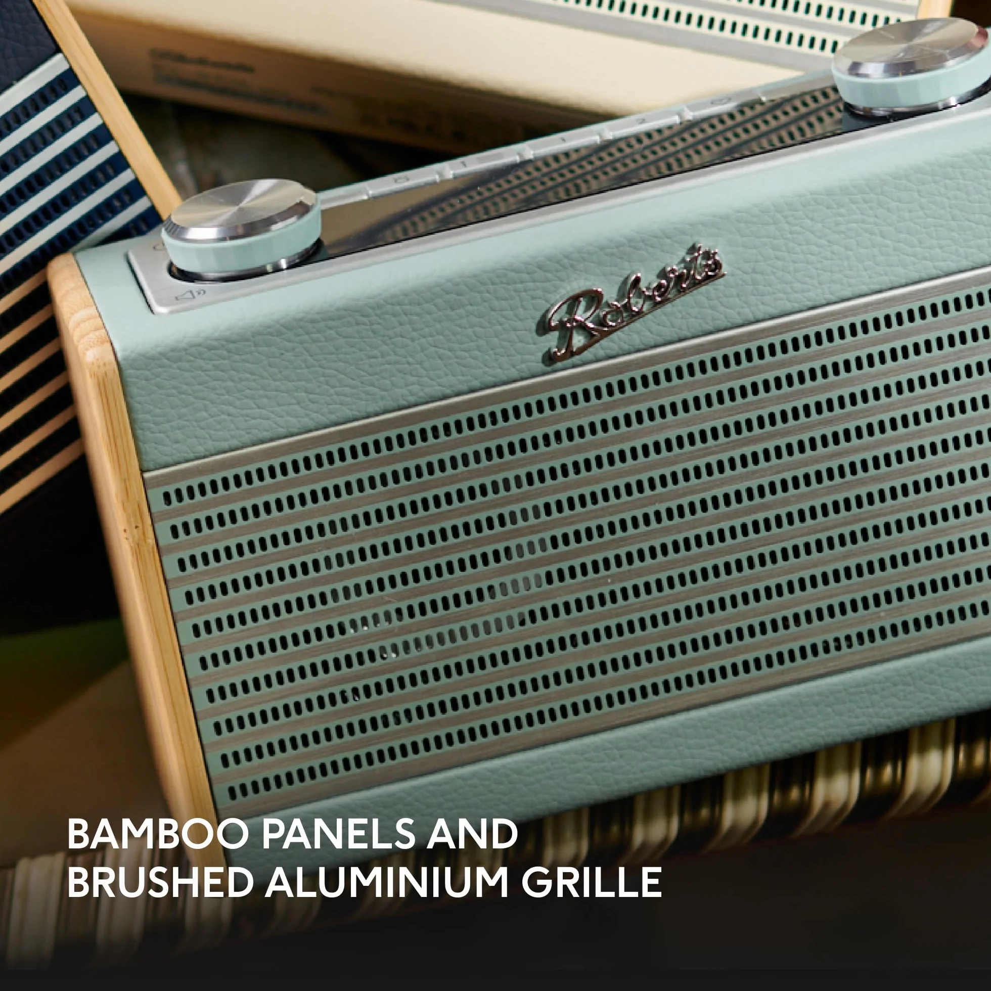 Roberts RAMBLER UNO FM/DAB/DAB+ Radio Digitale Bluetooth Carta da Zucchero