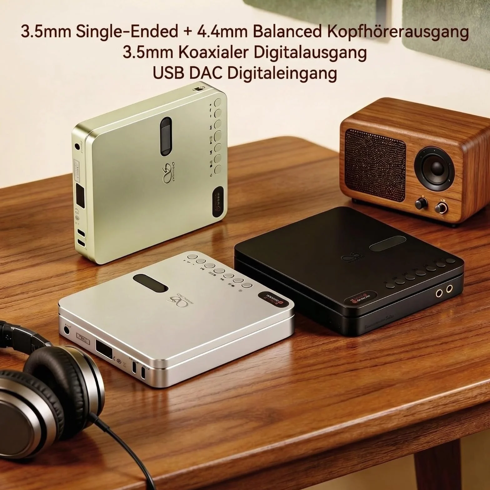 Shanling EC Play lettore CD portatile DAC CS43198 Bluetooth 6.0 3450 mAh 12 ore uscita cuffie 3,5 mm