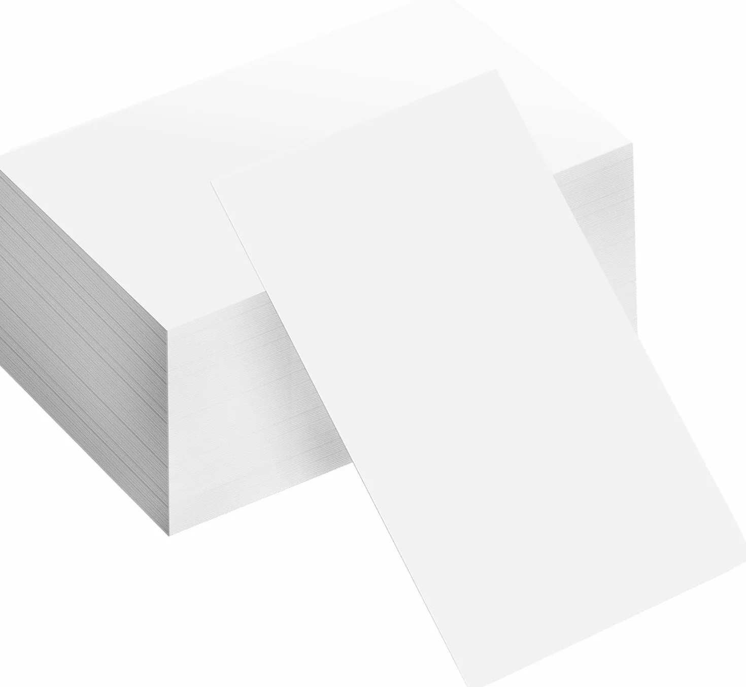 Schede vuote 74x52mm, biglietti da visita, carte di carta, segnalibro