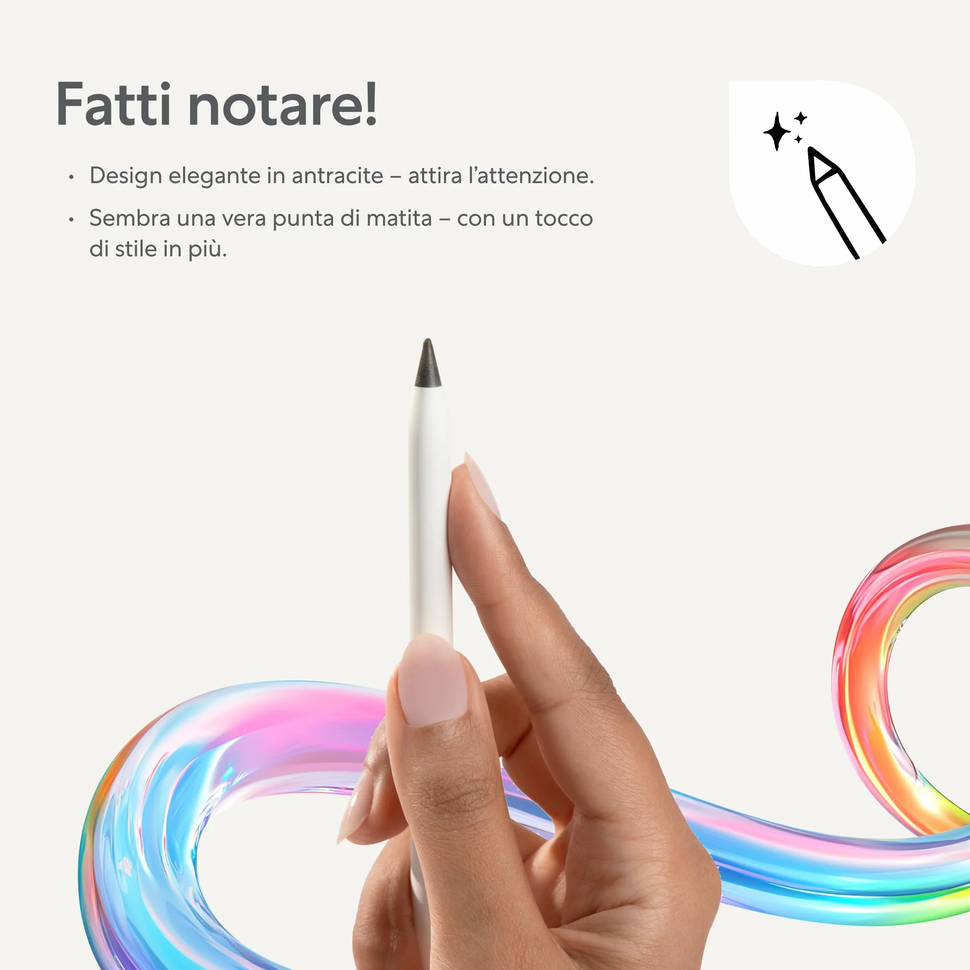 Paperlike® Pencil Tips (4X) per Apple Pencil 1ª & 2ª Gen, USB-C & PRO, 10x più durevoli