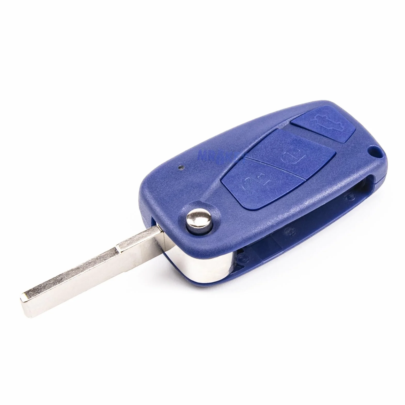 Fiat Panda Grande Punto Ducato Doblò Idea Stilo Cover Chiave Guscio Telecomando 3 Tasti Blu
