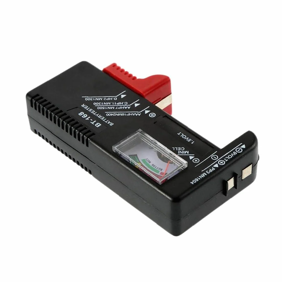 Tester per batterie analogiche BT-168 1.5V 9V C D