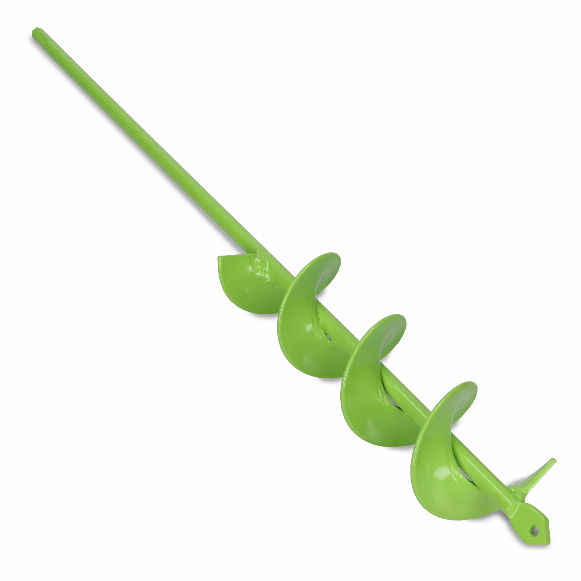 WERHE Punta da terra 40 mm Ø, lunga 450 mm per trapano e avvitatore a batteria – trivella da giardino per piantare senza sforzo fiori, arbusti e scavare fori per pali di recinzione