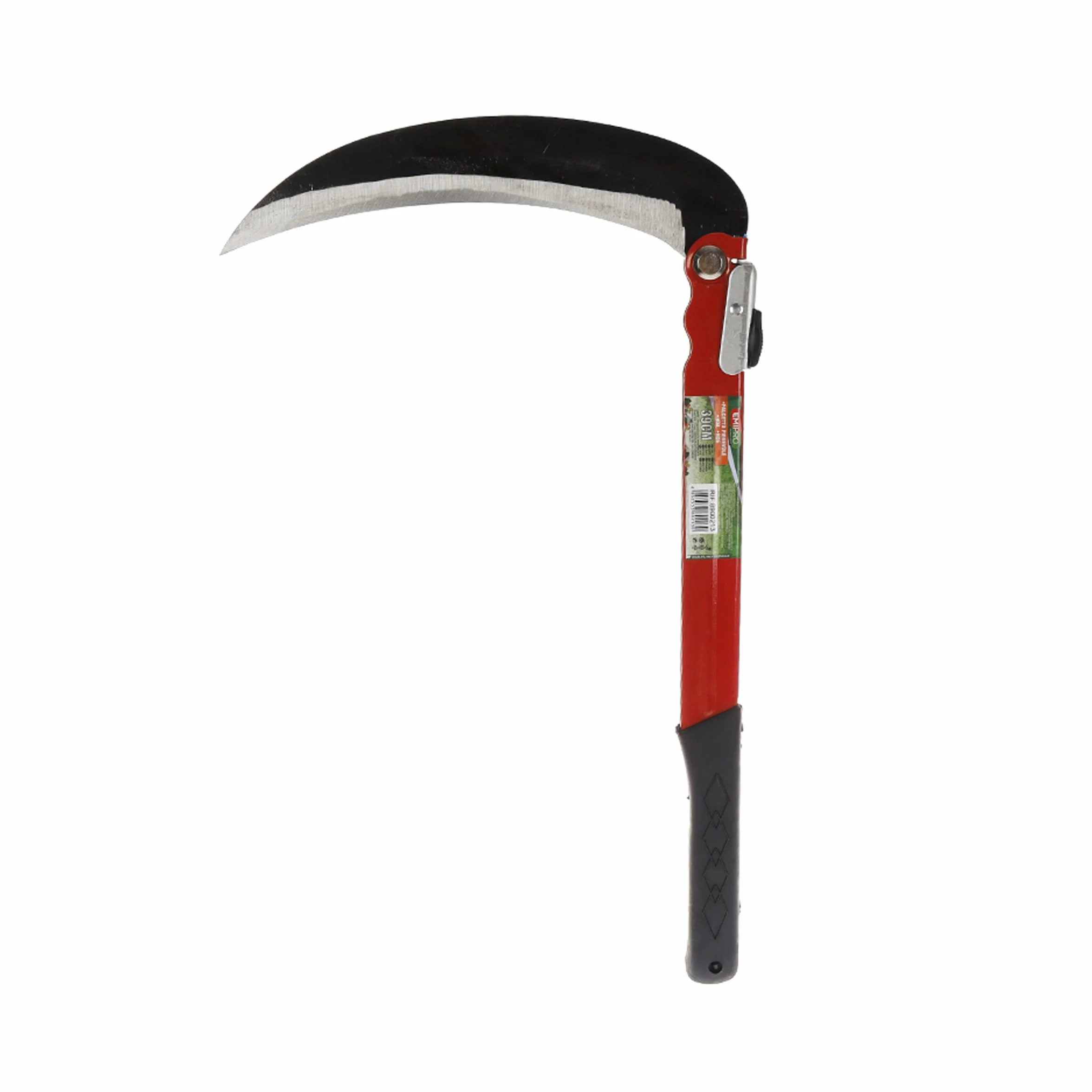 A2ZWORLD Falce Pieghevole 39cm, Giardinaggio Multiuso, Falce da Erba per Diserbo, Falce di Sicurezza Portatile per Escursionismo di Emergenza, Attrezzi Falce, Lama 21cm
