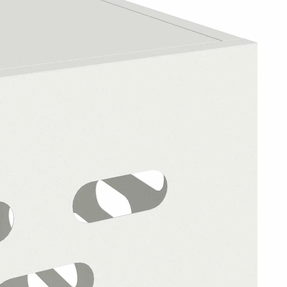 vidaXL Copertura per condizionatore d'Aria 100 x 50 x 70 cm Bianco Impermeabile Resistenza Invernale