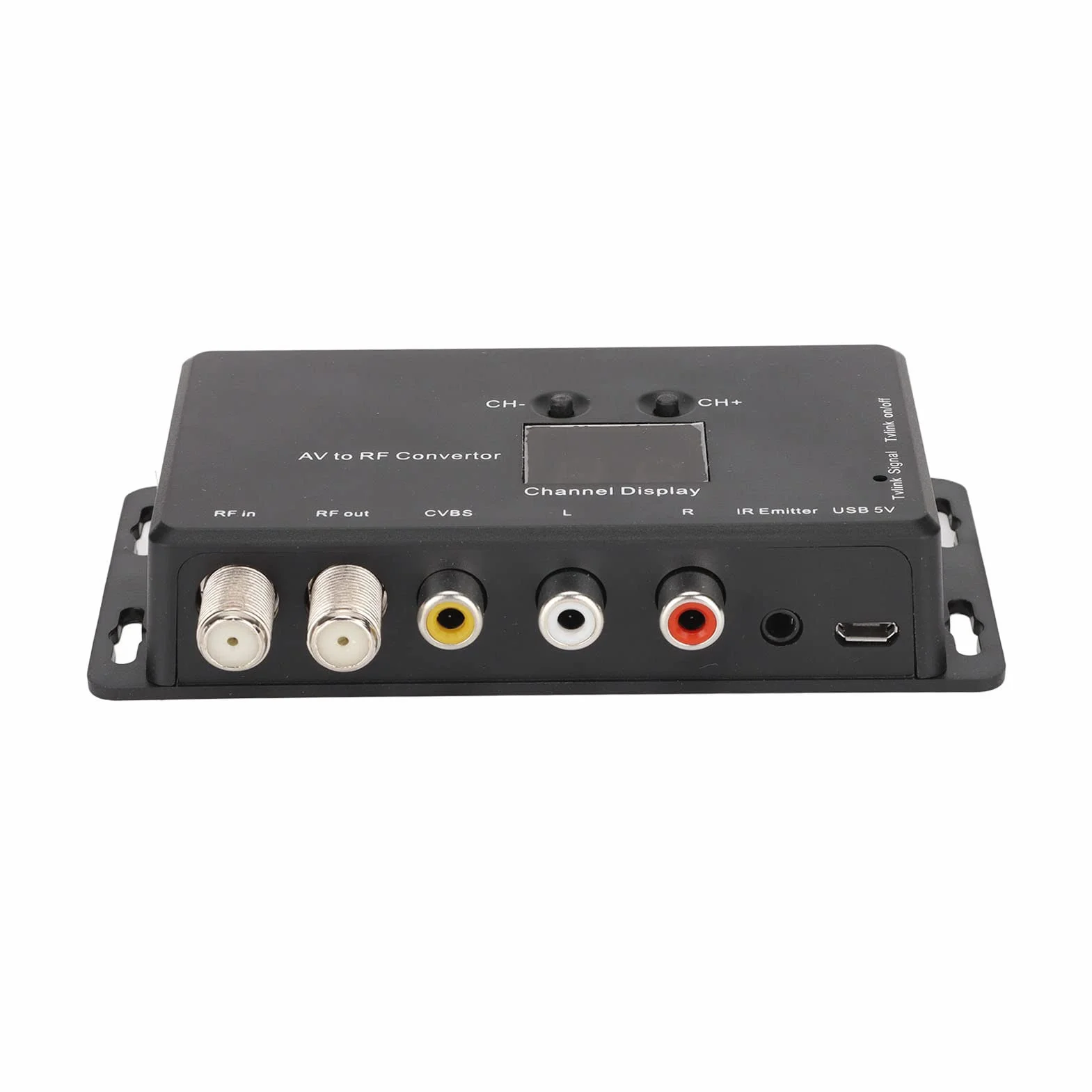 Modulatore UHF TV LINK, Modulatore Distribuzione TV PAL NTSC da AV a RF, Convertitore UHF per Uscita RF