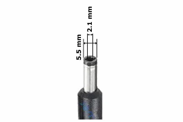 Davilis Alimentatore 5V 2A Spina EU Spinotto 5mm Esterno 2,1mm Interno AC DC Adattatore per Android TV Box