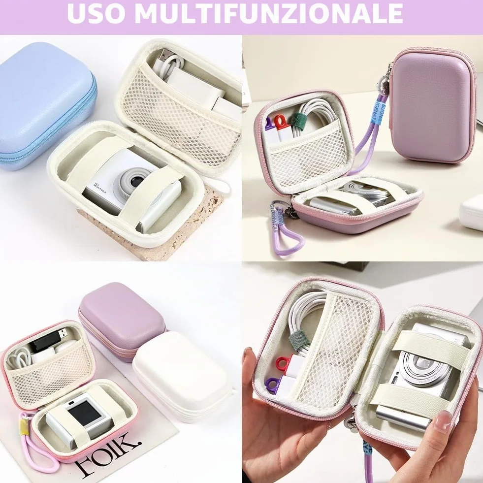 Custodia per Fotocamera Digitale Compatibile con Sony ZV-1, Ricoh GR, Casio ZR1000, Canon G7, Panasonic ZS110