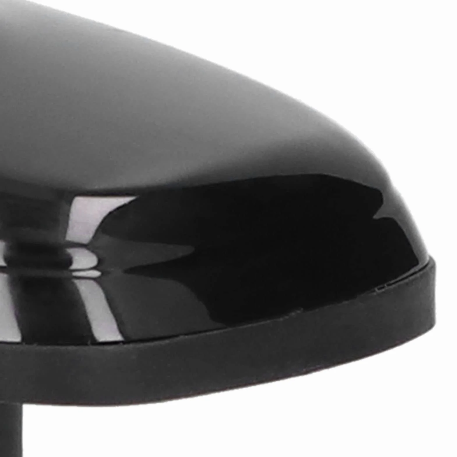 Antenna a Forma di Pinna Nera Lucida per GPS e GSM, Montante Universale in Metallo ABS