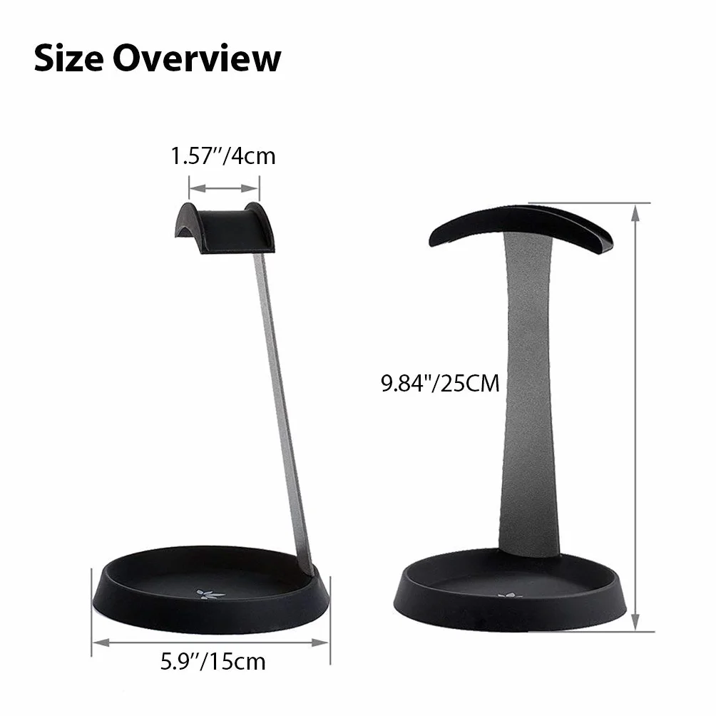 Avantree Metallo e Silicone Supporto per Cuffie Stand con Ferma