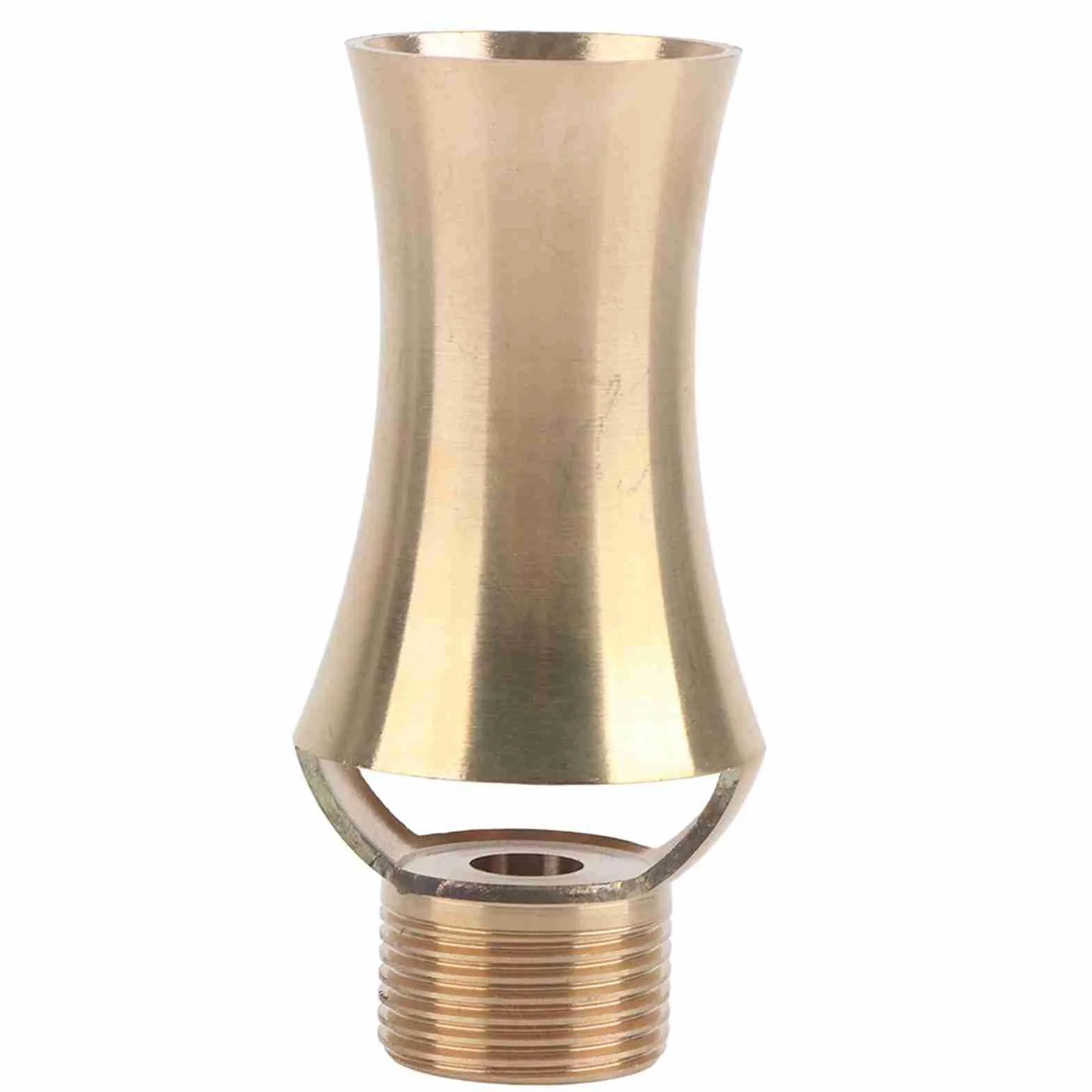 Ugello della Fontana, Ugello per Fontana d'Acqua Regolabile, Stagno Torre Ghiaccio in Ottone Cascata Cedar Water Fountain Ugello Spray Testa (1/2'' 3/4'')