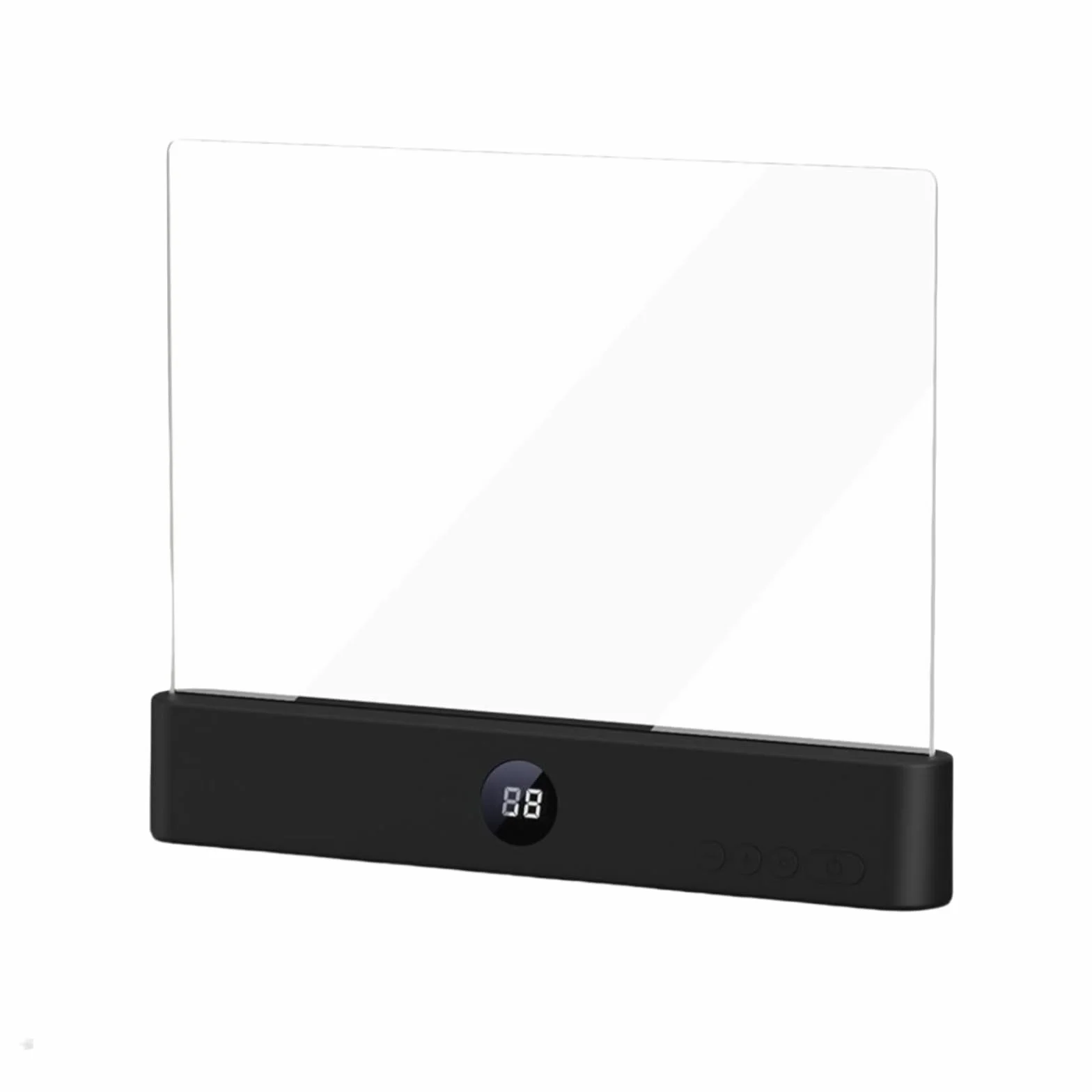 TFixol Timer di rilevamento della luce di lettura piatto Oscuramento continuo 3 temperature di colore Batteria a lunga durata