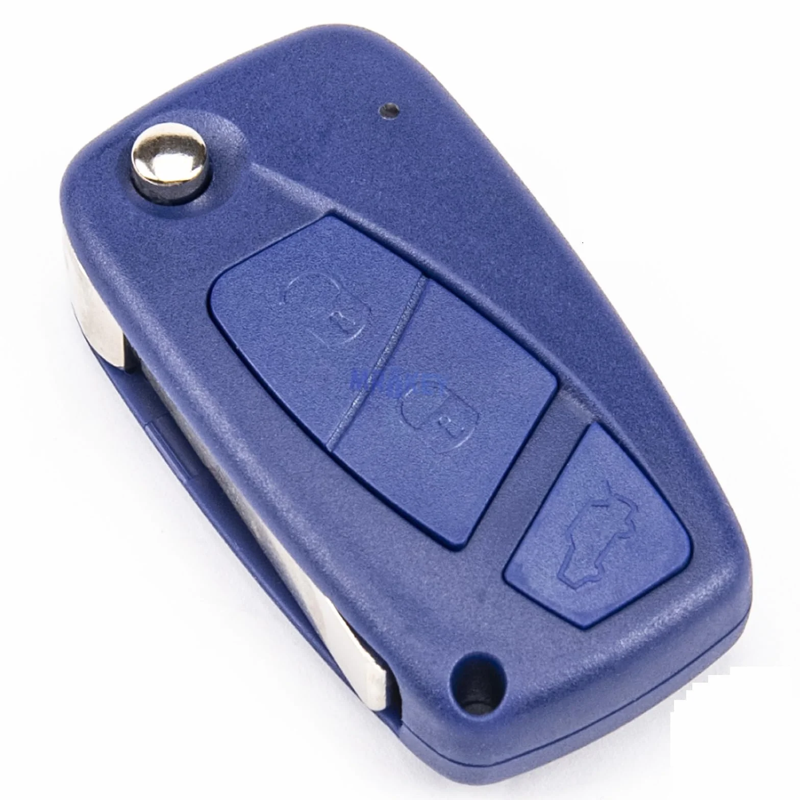 Fiat Panda Grande Punto Ducato Doblò Idea Stilo Cover Chiave Guscio Telecomando 3 Tasti Blu