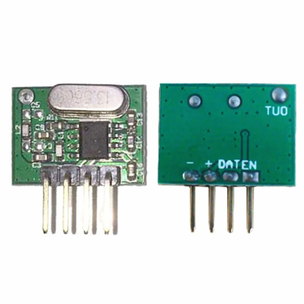 433 Mhz Supereterodina Modulo Ricevitore e Trasmettitore Wireless Kit DIY Antenna