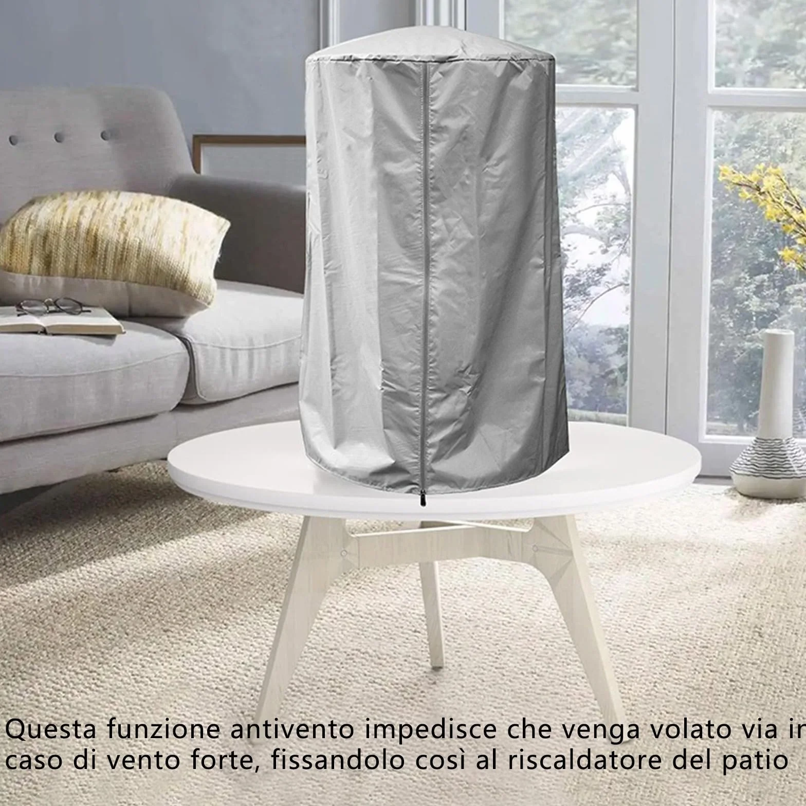 2pcs Copertura Antipolvere Impermeabile e Resistente al Sole, Copri Caldaia per Esterni, copricaldaia da Esterno coibentato, copricaldaia da Esterno,Copri Caldaia per Esterni