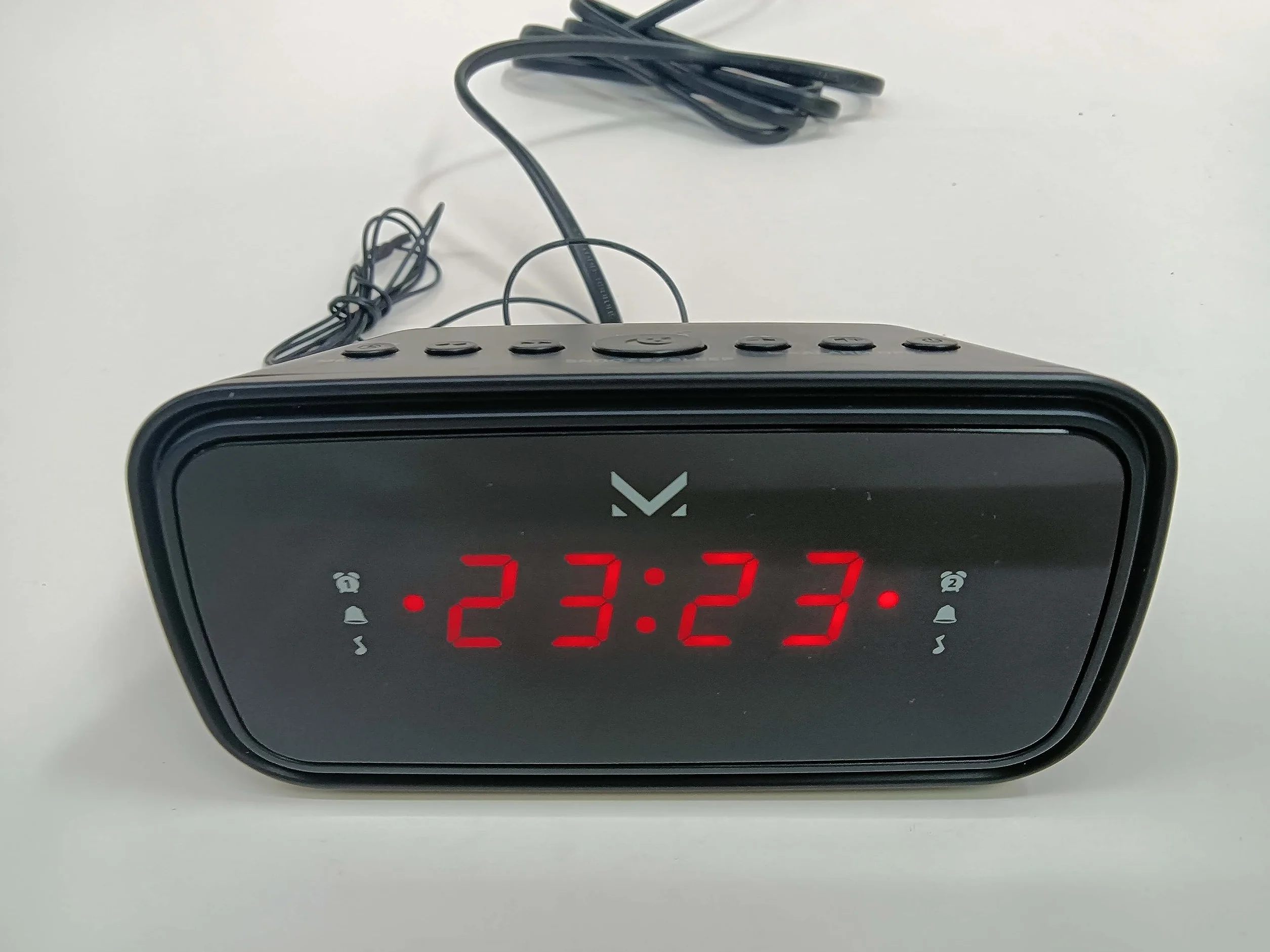 Majestic RS 166 Radiosveglia LED FM 230V 50Hz Nero