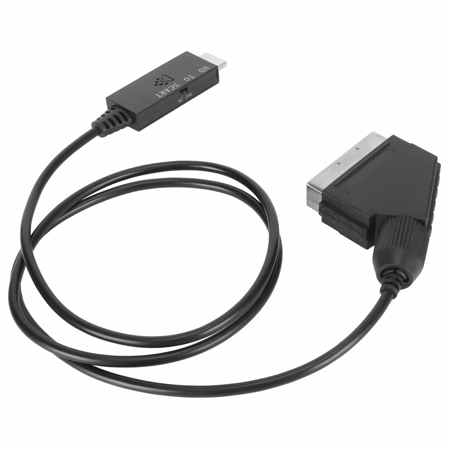 Cavo Convertitore da HDMI a Scart con Interfaccia Multimediale HD